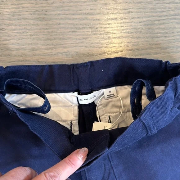 Janie and Jack Blue Cargo Pants - Picture 3 of 6